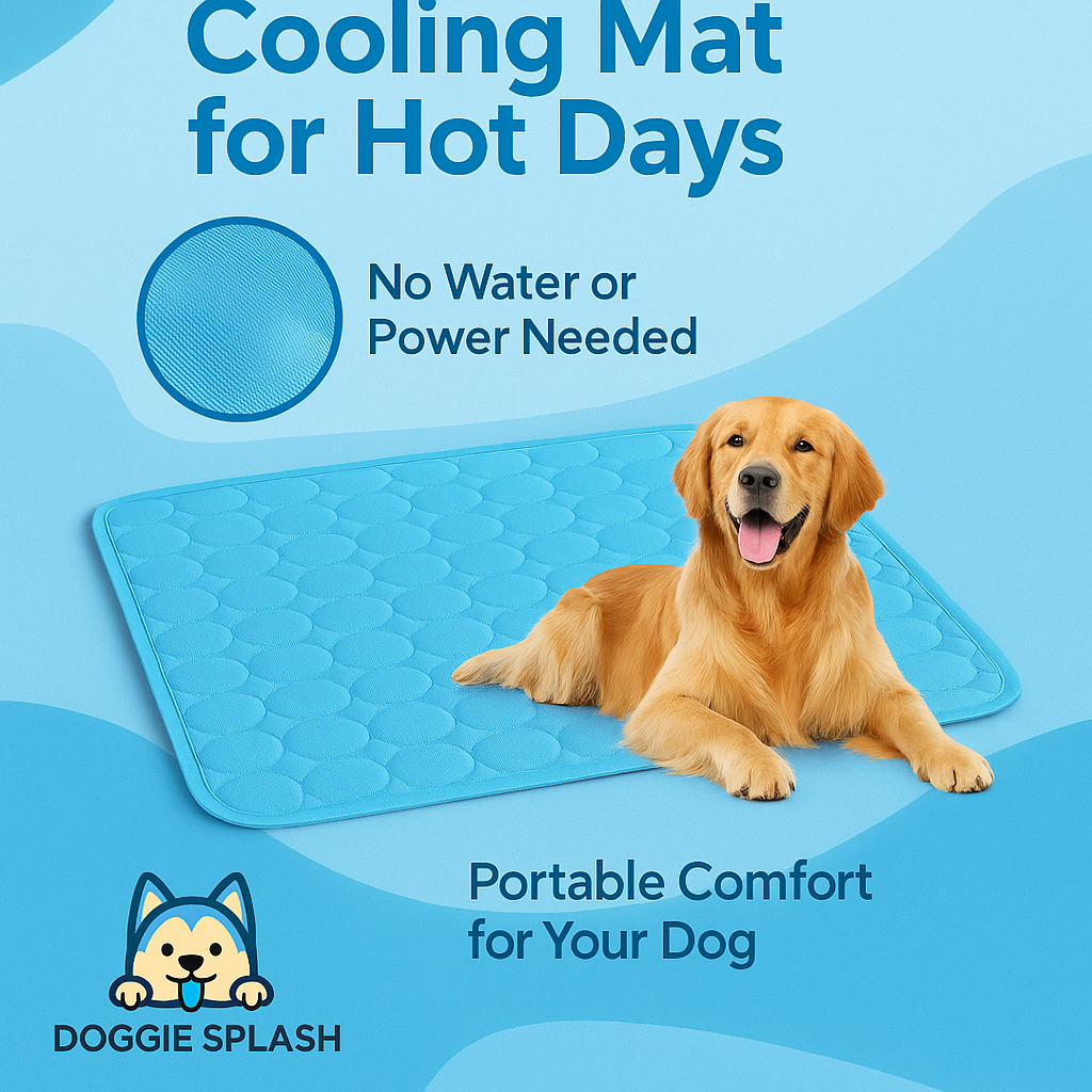 Doggie Splash™  Cooling Mat (Buy 2 Get 1 FREE+ FREE Shipping)